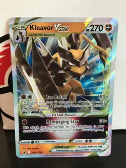 Kleavor VSTAR SWSH249 Holo Pokemon Black Star Promo - Image 1