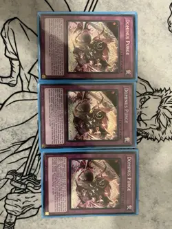 Yu-Gi-Oh! Dominus Purge 3X Secret Rare 1st Edition Near Mint Condition - Image 2