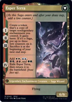 Terra, Magical Adept - Final Fantasy - Magic MTG NM - Image 2