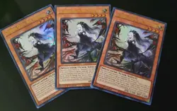 3x Guiding Quem, the Virtuous 1st Edition Ultra Rare RA04-EN043 Yu-Gi-Oh! - Image 1