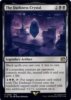 The Darkness Crystal - Final Fantasy - Magic MTG NM - Image 1
