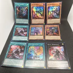 Yu-Gi-Oh! 9 Card All Holo Lot First Edition Jush K9 Jokul Ketu Werewolf Plus - Image 1