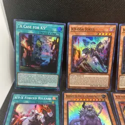 Yu-Gi-Oh! 9 Card All Holo Lot First Edition Jush K9 Jokul Ketu Werewolf Plus - Image 2