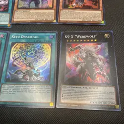Yu-Gi-Oh! 9 Card All Holo Lot First Edition Jush K9 Jokul Ketu Werewolf Plus - Image 5