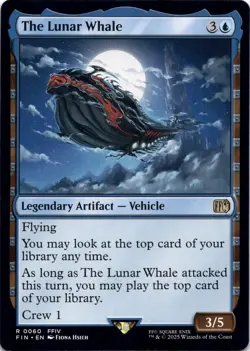 The Lunar Whale - Final Fantasy - Magic MTG NM - Image 1