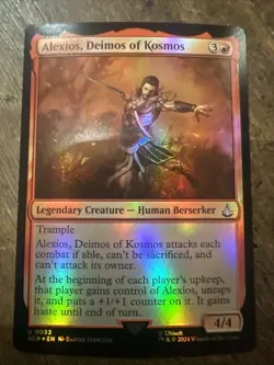 MTG Card - Alexios, Deimos of Kosmos Foil- Assassin's Creed - NM - Image 1