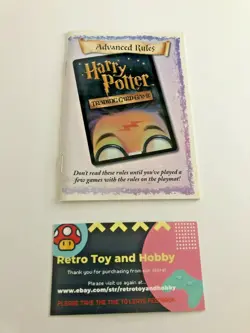 Harry Potter Wizards of the Coast Trading Card Game Rules Instructions Booklet 742818140294 - Image 1