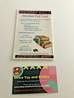 Harry Potter Wizards of the Coast Trading Card Game Rules Instructions Booklet 742818140294 - Image 2