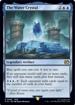 The Water Crystal - Final Fantasy - Magic MTG NM - Image 1