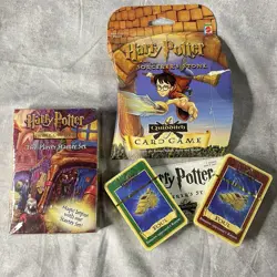 Harry Potter Trading Card Game 2 Player Starter Set, Plus Quidditch Card Game - Image 1