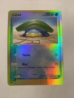 Pokemon Card Ex Sandstorm Lotad 67/100 Reverse Halo Near Mint - Image 1