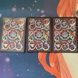 Demon Slayer Nezuko Shinobu Mitsuri Goddess Story Anime Waifu Foil 3 Card Lot - Image 2
