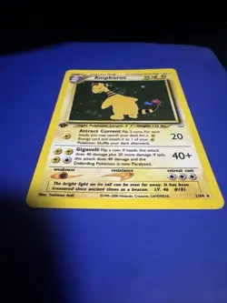 Pokemon TCG Ampharos Neo Revelation Holo Card 1/64 1st Edition Rare - Image 2