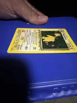 Pokemon TCG Ampharos Neo Revelation Holo Card 1/64 1st Edition Rare - Image 3