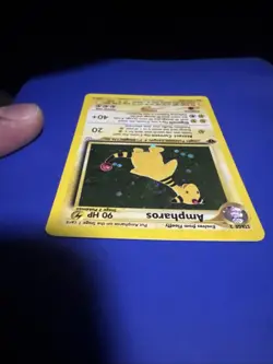 Pokemon TCG Ampharos Neo Revelation Holo Card 1/64 1st Edition Rare - Image 4