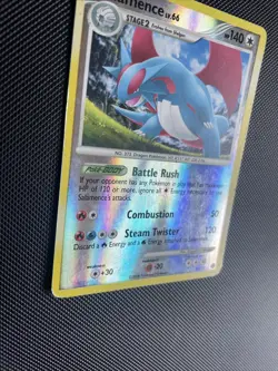 Salamence Reverse Holo - DP Stormfront 24/100 - Rare Pokemon Card - MP - Image 4
