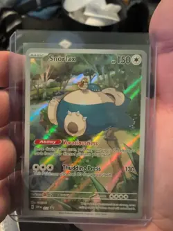 Snorlax 51 SVP Scarlet And Violet 151 Black Star Promo Sealed Pokemon Card 2023 - Image 1