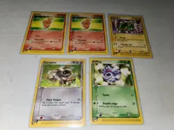 Pokemon EX Era Card Lot - Torchic x2, Zigzagoon, Koffing, Electrike - Vintage... - Image 1
