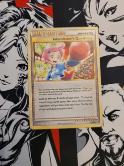 Interviewer's Questions 77/95 - Unleashed - Uncommon - Pokemon Card TCG - LP - Image 1