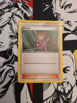 Shauna Trainer Pokemon TCG Card - 111/124 - MP - Image 1
