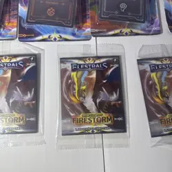 Elestrals Firestorm Divine Champions Trading Card Sealed Lot - Image 3