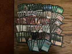 Mtg Odyssey Lot x100 - Magic the Gathering Mtg Cards Odyssey Edition - Image 1