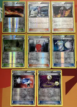 Pokemon Card Lot: 8x BW & XY Era Reverse Holo | Trainer | LP/MP | See Pictures - Image 1