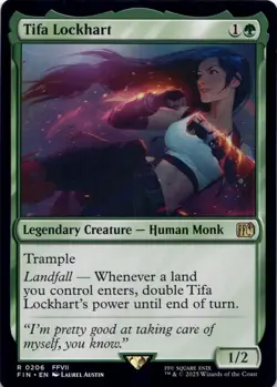 Tifa Lockhart - Final Fantasy - Magic MTG NM - Image 1