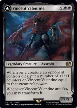 Vincent Valentine - Final Fantasy - Magic MTG NM - Image 1