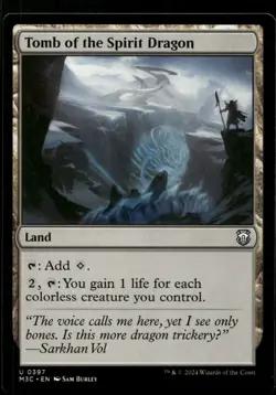 Tomb of the Spirit Dragon #397 MTG Modern Horizons 3 NM X1 - Image 1