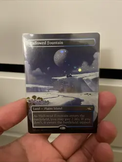 Hallowed Fountain (Borderless) (Galaxy Foil) Unfinity Foil - Image 1