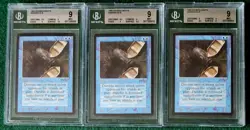 Dandan - Arabian Nights - Lot Of 3 - MTG - BGS Graded 9. Mint. - Image 1