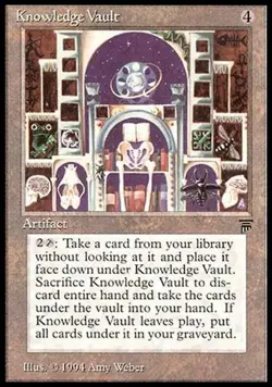 Knowledge Vault ~ Legends [ GOOD CONDITION ] [ Magic MTG ] - Image 1