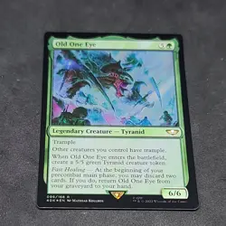 Old One Eye SURGE FOIL x1 - MTG Warhammer 40K Rare - Check My Store! - Image 1