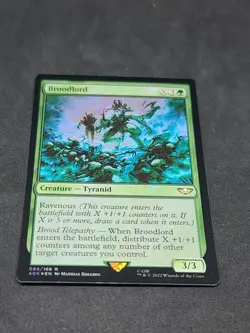 Broodlord SURGE FOIL x1 - MTG Warhammer 40K Rare Check My Store - Image 1