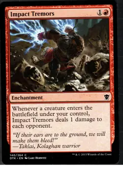 Impact Tremors C Dragons of Tarkir 140 LP Normal - Image 1