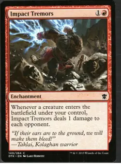 Impact Tremors C Dragons of Tarkir 140 LP Normal - Image 1