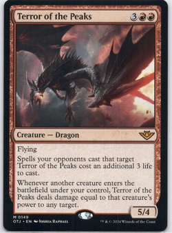 Terror of the Peaks [Outlaws of Thunder Junction] (OTJ) [Magic] 149 - Image 1