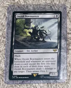 2023 Magic MTG Lord of the Rings Tales Middle-Earth Orcish Bowmasters #0103 - Image 1