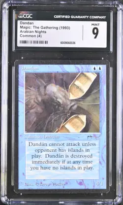 MTG Arabian Nights DANDAN CGC 9 (BIN0026) Graded Power - Image 1
