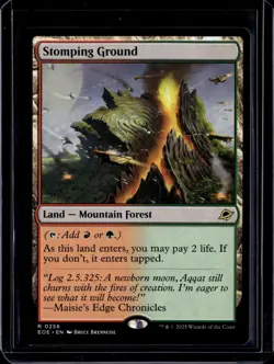 Stomping Ground - 258 - EOE - NM - MTG Magic the Gathering - Image 1