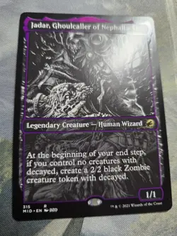 Jadar, Ghoulcaller of Nephalia (Showcase) NM #315 Innistrad: Midnight Hunt MTG - Image 1