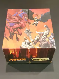 MTG Magic the Gathering Guildpact Fat Pack Empty Box Set Of 2 - Image 1