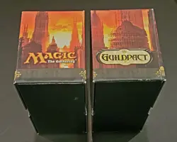 MTG Magic the Gathering Guildpact Fat Pack Empty Box Set Of 2 - Image 3