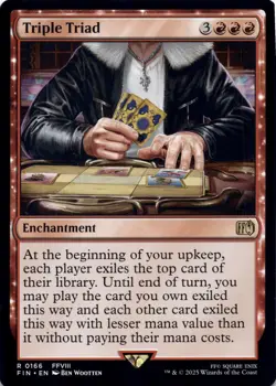 Triple Triad - Final Fantasy - Magic MTG NM - Image 1