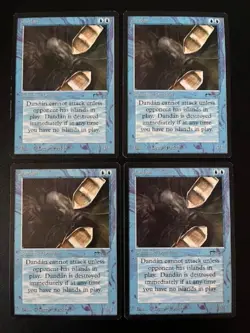 MTG - Dandan x4 - Arabian Nights - Image 1