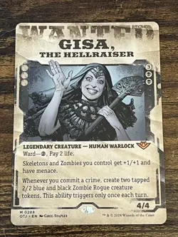 Gisa, the Hellraiser (Showcase) - Outlaws of Thunder Junction (OTJ) - EN M 0288 - Image 1