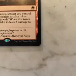 Weapons Manufacturing (0168) Edge of Eternities Regular - Image 2