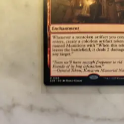 Weapons Manufacturing (0168) Edge of Eternities Regular - Image 3