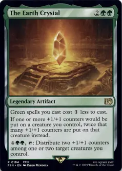 The Earth Crystal - Final Fantasy - Magic MTG NM - Image 1